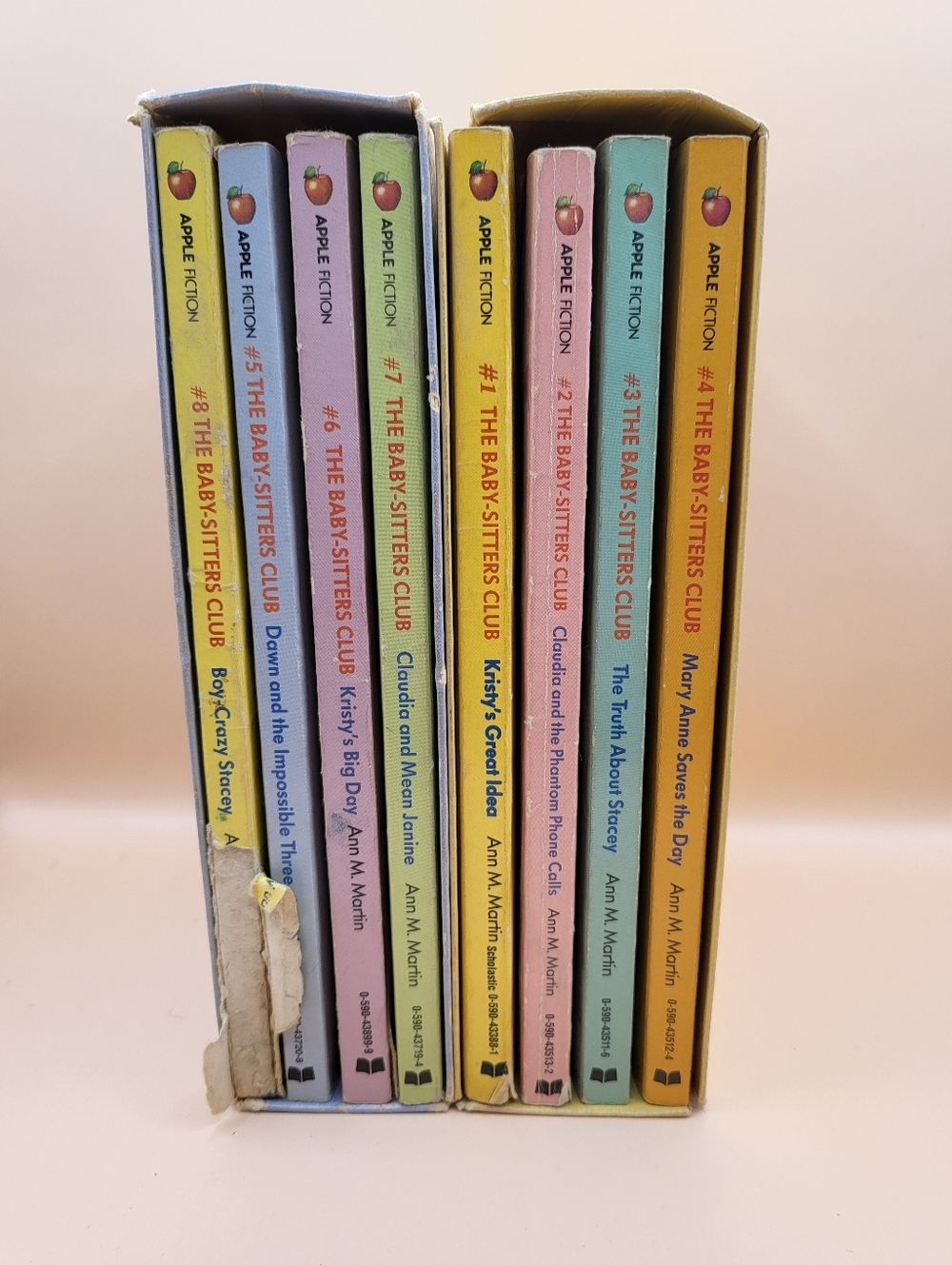 The Babysitters Club 1-8 Books Paperback - Picture 2 of 4